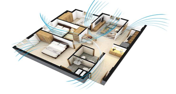 Hệ thống cấp khí tươi cho căn hộ là điều rất cần thiết