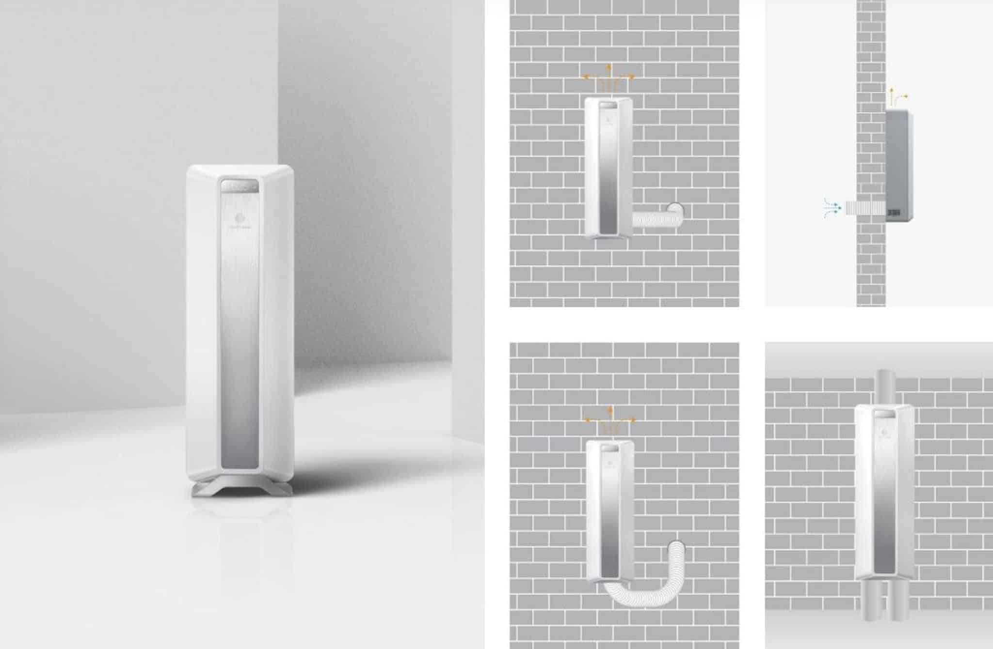 Bạn có thể lắp đặt máy tại rất nhiều vị trí