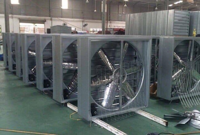 Hệ thống quạt làm mát cho công xưởng